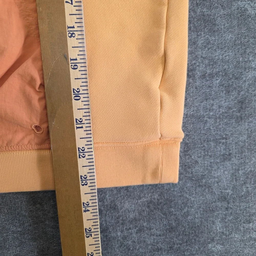 Adidas Originals RYV Hoodie Small Orange Athletic Utility‎ Sweatshirt Pullover
